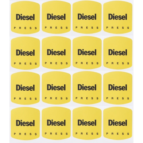 Petrographics Decal: Y Diesel 16 Pack - Fast Shipping - Graphic Overlays & Decals